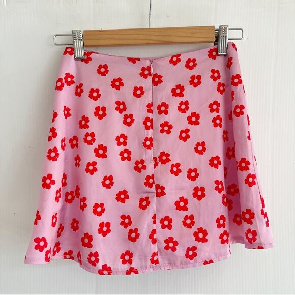 Princess Polly | Olton Mini Skirt Retro Flower - Picture 4 of 9